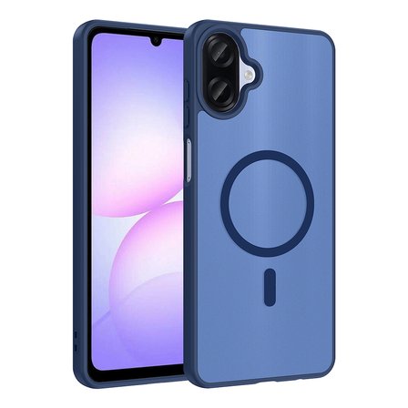 Galaxy A07 Kılıf Magsafe Şarj Özellikli Mat Tasarım Lüx Babet Kapak
