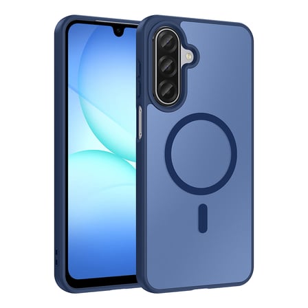 Galaxy A17 Kılıf Magsafe Şarj Özellikli Mat Tasarım Lüx Babet Kapak