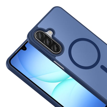Galaxy A17 Kılıf Magsafe Şarj Özellikli Mat Tasarım Lüx Babet Kapak