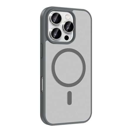 iPhone 16 Pro Max Kılıf Magsafe Şarj Özellikli Mat Tasarım Lüx Babet Kapak