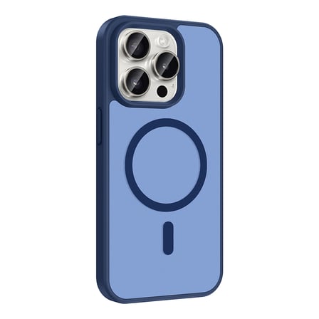 iPhone 15 Pro Max Kılıf Magsafe Şarj Özellikli Mat Tasarım Lüx Babet Kapak
