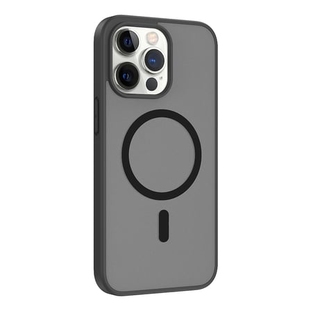 iPhone 14 Pro Max Kılıf Magsafe Şarj Özellikli Mat Tasarım Lüx Babet Kapak