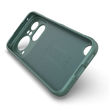 Nothing Phone 4A Pro Kılıf Esnek TPU Oyuklu Arka Yüzey Tasarımlı Etnik Silikon Kapak