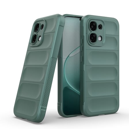Oppo A6 Pro Kılıf Esnek TPU Oyuklu Arka Yüzey Tasarımlı Etnik Silikon Kapak