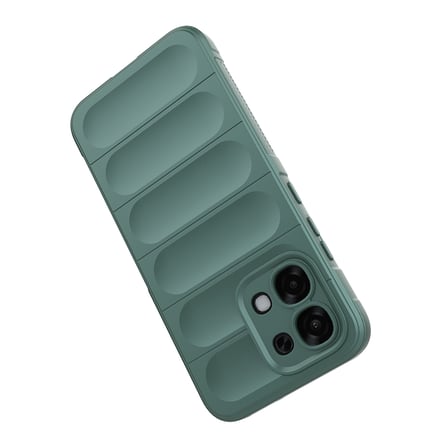 Oppo A6 Pro Kılıf Esnek TPU Oyuklu Arka Yüzey Tasarımlı Etnik Silikon Kapak