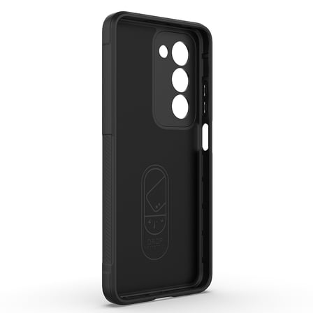 Oppo A5 Kılıf Esnek TPU Oyuklu Arka Yüzey Tasarımlı Etnik Silikon Kapak