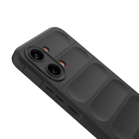 Poco X8 Pro Max Kılıf Esnek TPU Oyuklu Arka Yüzey Tasarımlı Etnik Silikon Kapak
