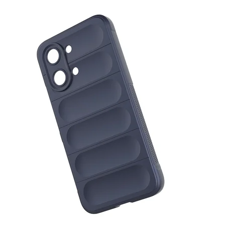 Poco X8 Pro Max Kılıf Esnek TPU Oyuklu Arka Yüzey Tasarımlı Etnik Silikon Kapak