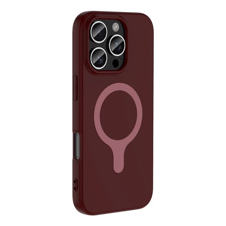 iPhone 16 Pro Max Kılıf MagSafe Şarj Özellikli Soft Mat Tasarım Aris Silikon Kapak