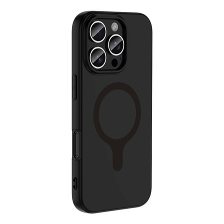 iPhone 16 Pro Max Kılıf MagSafe Şarj Özellikli Soft Mat Tasarım Aris Silikon Kapak