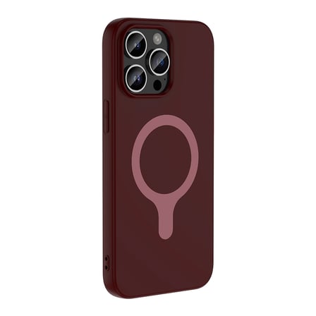 iPhone 14 Pro Max Kılıf MagSafe Şarj Özellikli Soft Mat Tasarım Aris Silikon Kapak