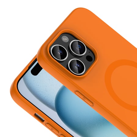 iPhone 14 Pro Max Kılıf MagSafe Şarj Özellikli Soft Mat Tasarım Aris Silikon Kapak