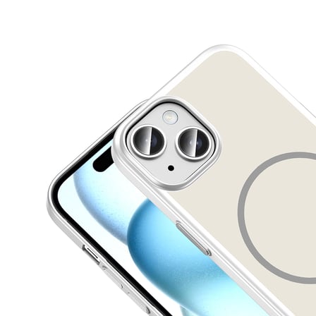 iPhone 15 Kılıf MagSafe Şarj Özellikli Ultra İnce Mat Soft Lora PC Kapak