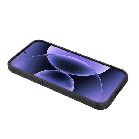 Xiaomi 17 Pro Max Kılıf Esnek TPU Oyuklu Arka Yüzey Tasarımlı Etnik Silikon Kapak