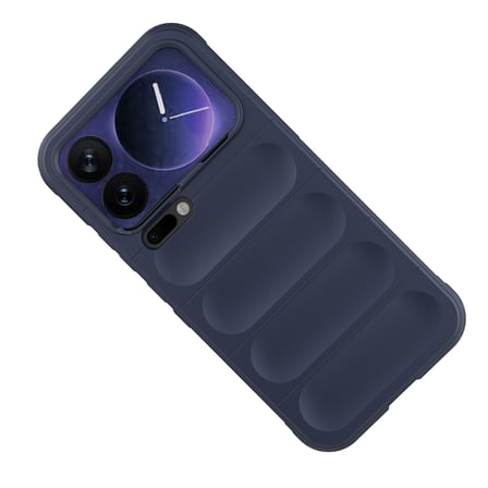 Xiaomi 17 Pro Max Kılıf Esnek TPU Oyuklu Arka Yüzey Tasarımlı Etnik Silikon Kapak