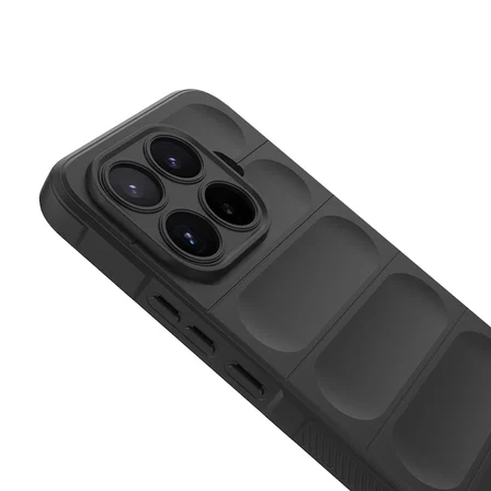 Xiaomi 17T Kılıf Esnek TPU Oyuklu Arka Yüzey Tasarımlı Etnik Silikon Kapak