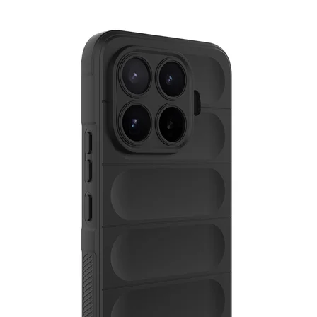 Xiaomi 17T Kılıf Esnek TPU Oyuklu Arka Yüzey Tasarımlı Etnik Silikon Kapak