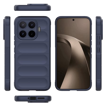 Xiaomi 17T Kılıf Esnek TPU Oyuklu Arka Yüzey Tasarımlı Etnik Silikon Kapak