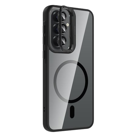 Galaxy A37 Kılıf Magsafe Standlı ve Kamera Lens Koruma Hediyeli Etro Kapak