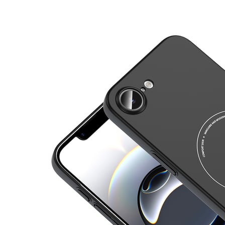 iPhone 17E Kılıf Magsafe Şarj Özellikli Kamera Korumalı Elio Sert PC Kapak