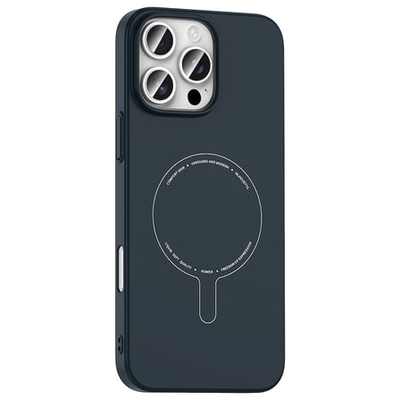 iPhone 16 Pro Max Kılıf Magsafe Şarj Özellikli Kamera Korumalı Elio Sert PC Kapak