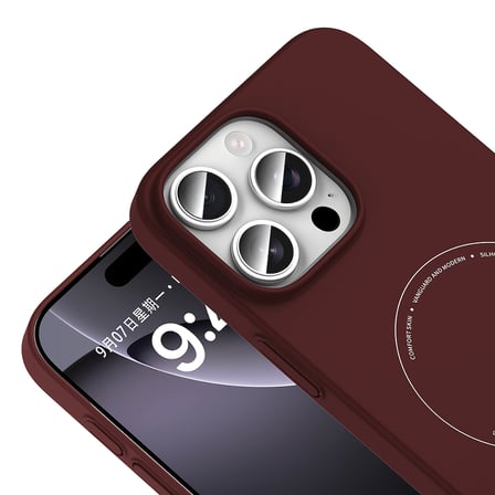 iPhone 16 Pro Max Kılıf Magsafe Şarj Özellikli Kamera Korumalı Elio Sert PC Kapak