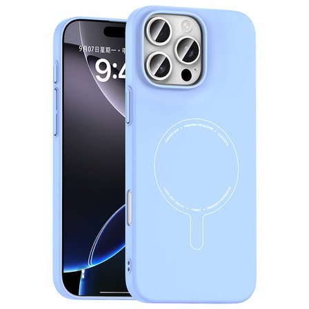 iPhone 16 Pro Kılıf Magsafe Şarj Özellikli Kamera Korumalı Elio Sert PC Kapak