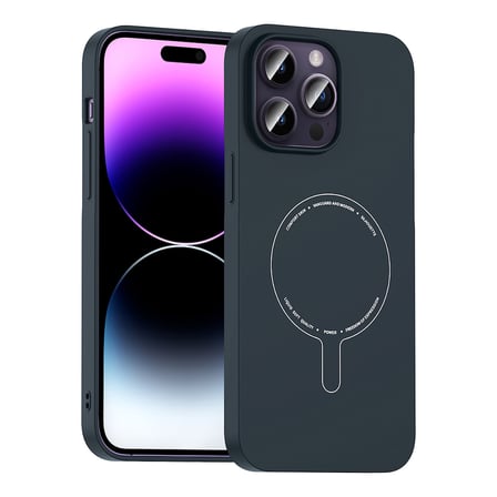 iPhone 14 Pro Max Kılıf Magsafe Şarj Özellikli Kamera Korumalı Elio Sert PC Kapak