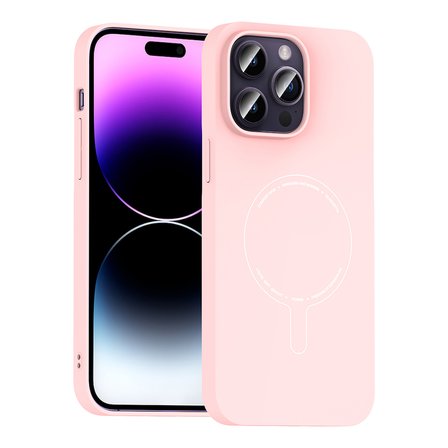 iPhone 14 Pro Max Kılıf Magsafe Şarj Özellikli Kamera Korumalı Elio Sert PC Kapak