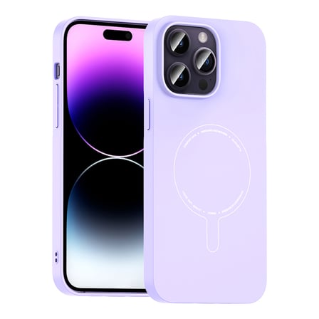 iPhone 14 Pro Max Kılıf Magsafe Şarj Özellikli Kamera Korumalı Elio Sert PC Kapak