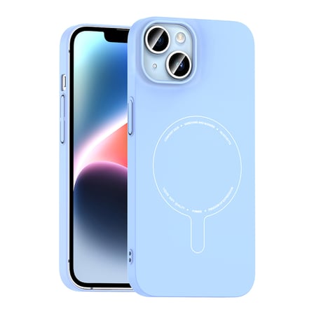 iPhone 13 Kılıf Magsafe Şarj Özellikli Kamera Korumalı Elio Sert PC Kapak