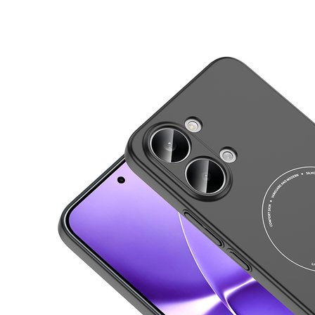 Xiaomi Poco X8 Pro Max Kılıf Magsafe Şarj Özellikli Kamera Korumalı Elio Sert PC Kapak