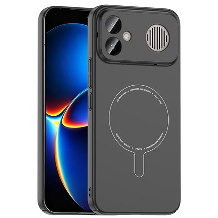 Xiaomi Poco F8 Ultra Kılıf Magsafe Şarj Özellikli Kamera Korumalı Elio Sert PC Kapak