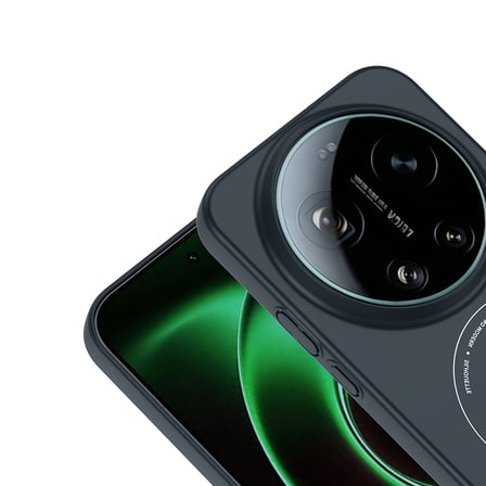 Xiaomi 17 Ultra Kılıf Magsafe Şarj Özellikli Kamera Korumalı Elio Sert PC Kapak