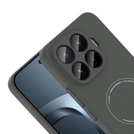 Xiaomi 17T Pro Kılıf Magsafe Şarj Özellikli Kamera Korumalı Elio Sert PC Kapak
