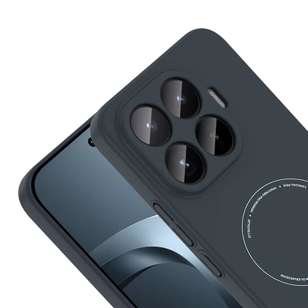 Xiaomi 17T Kılıf Magsafe Şarj Özellikli Kamera Korumalı Elio Sert PC Kapak