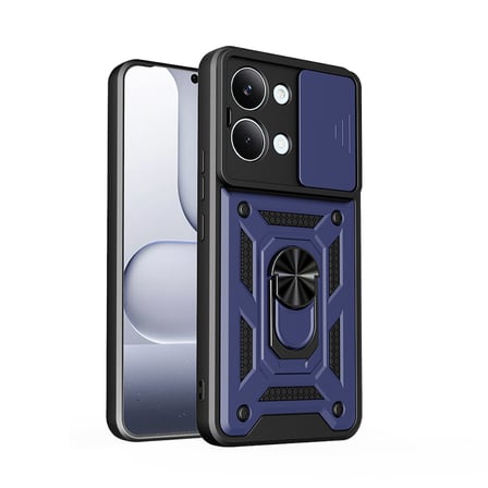 Xiaomi Poco X8 Pro Max Kılıf Magnetik Standlı Kamera Korumalı Sürgülü Vega Kapak
