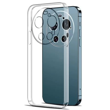 Xiaomi 17 Ultra Kılıf İnce ve Esnek Şeffaf Süper Silikon