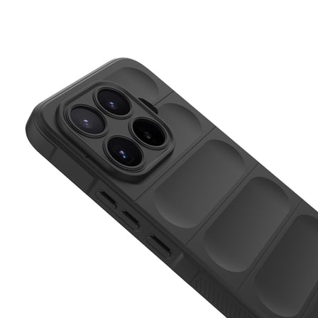 Xiaomi 17T Pro Kılıf Esnek TPU Oyuklu Arka Yüzey Tasarımlı Etnik Silikon Kapak