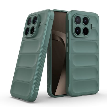 Xiaomi 17T Pro Kılıf Esnek TPU Oyuklu Arka Yüzey Tasarımlı Etnik Silikon Kapak