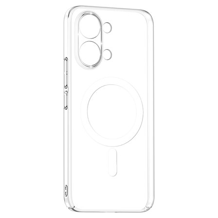 Xiaomi Poco X8 Pro Max Kamera Korumalı M-Safe Şarj Özellikli Şeffaf London Sert PC Kapak Kılıf Kamera Korumalı MagSafe Şarj Özellikli Lüx Şeffaf London Silikon Kapak