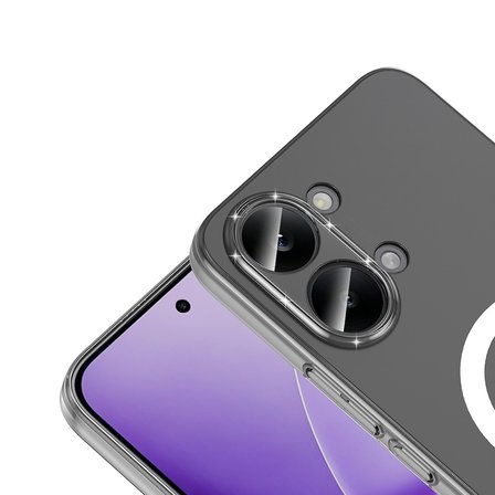 Xiaomi Poco X8 Pro Max Kamera Korumalı M-Safe Şarj Özellikli Şeffaf London Sert PC Kapak Kılıf Kamera Korumalı MagSafe Şarj Özellikli Lüx Şeffaf London Silikon Kapak