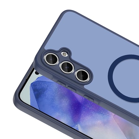 Galaxy S23 FE Kılıf Magsafe Şarj Özellikli Mat Tasarım Lüx Babet Kapak
