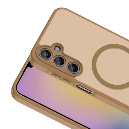 Galaxy A25 Kılıf Magsafe Şarj Özellikli Mat Tasarım Lüx Babet Kapak