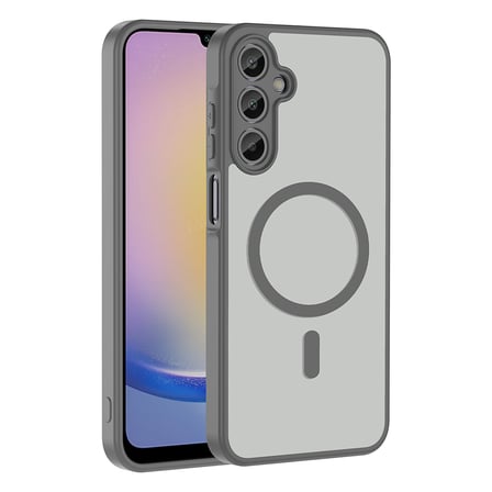 Galaxy A25 Kılıf Magsafe Şarj Özellikli Mat Tasarım Lüx Babet Kapak
