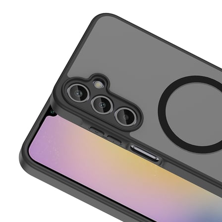 Galaxy A16 Kılıf Magsafe Şarj Özellikli Mat Tasarım Lüx Babet Kapak