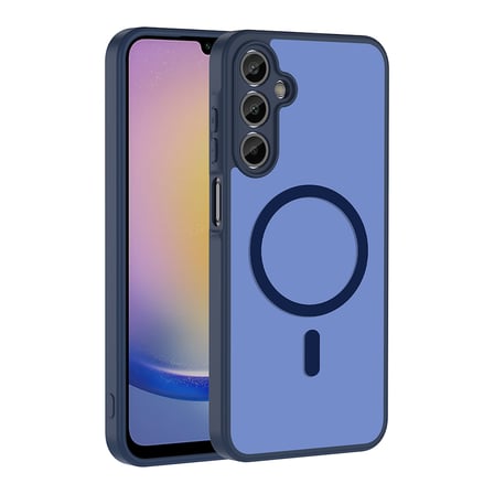 Galaxy A14 Kılıf Magsafe Şarj Özellikli Mat Tasarım Lüx Babet Kapak