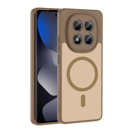 Xiaomi Redmi Note 15 Pro 5G Kılıf Magsafe Şarj Özellikli Mat Tasarım Lüx Babet Kapak
