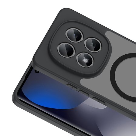 Xiaomi Redmi Note 15 Pro 4G Kılıf Magsafe Şarj Özellikli Mat Tasarım Lüx Babet Kapak