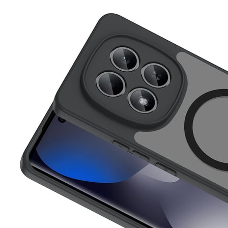 Xiaomi Redmi Note 14 Pro 4G Kılıf Magsafe Şarj Özellikli Mat Tasarım Lüx Babet Kapak